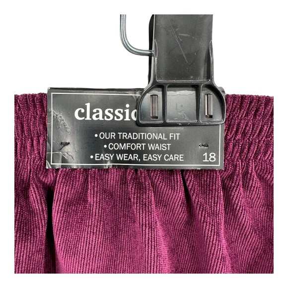 Alfred Dunner Pants Size 18 Classic Traditional Comfort Proportioned Short NEW - Picture 4 of 7